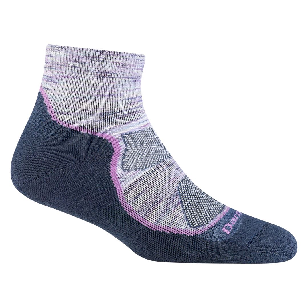 Light Hiker 1/4 Lightweight With Cushion Cosmic Purple | Women's - Knock Your Socks Off