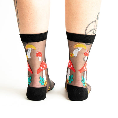 Made of Magic Sheer Crew Socks | Women's - Knock Your Socks Off