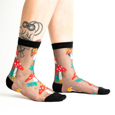 Made of Magic Sheer Crew Socks | Women's - Knock Your Socks Off