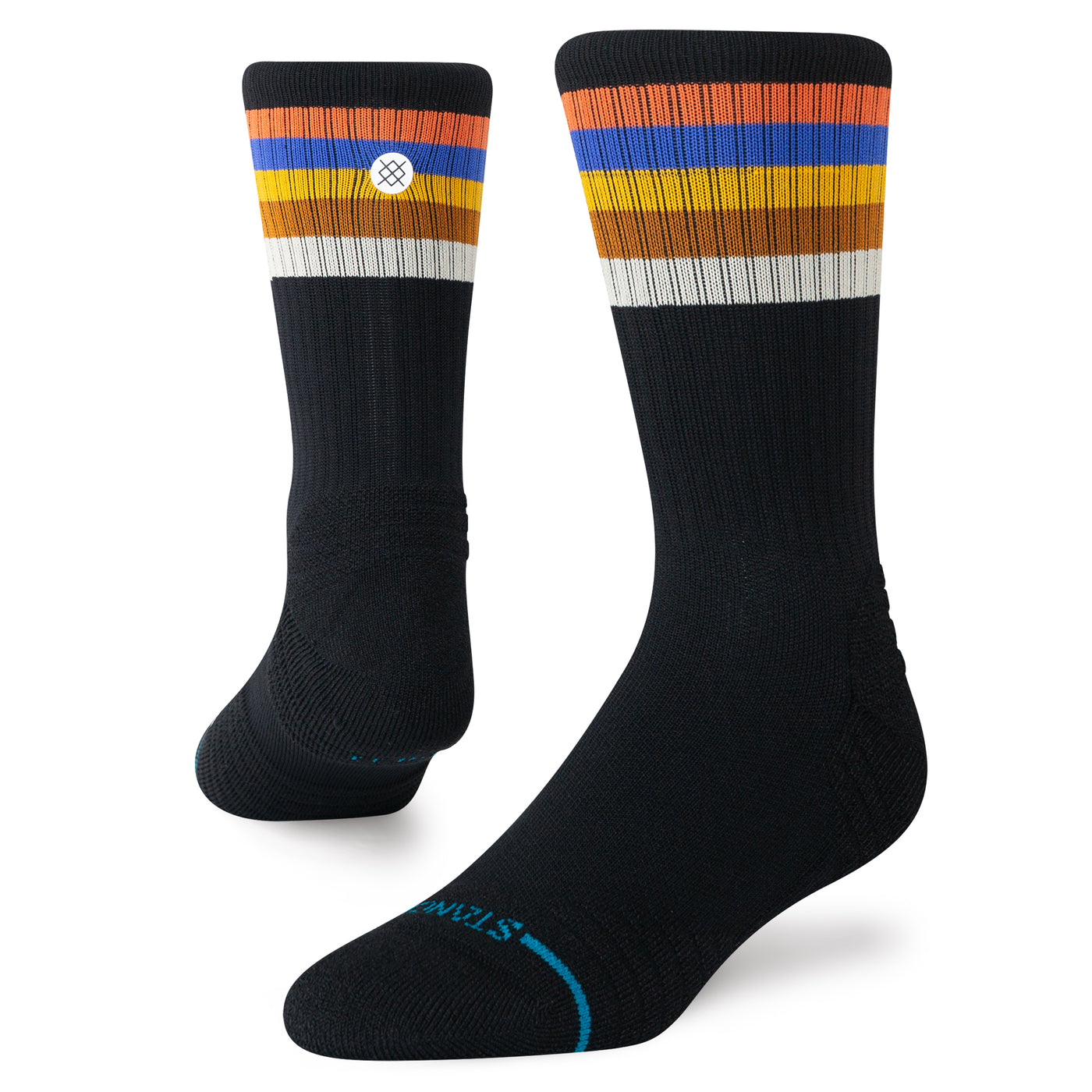 Maliboo Ribbed Mid Performance Men's Crew Socks