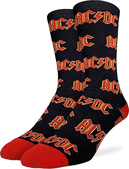 AC/DC Logo Crew Socks | Men's