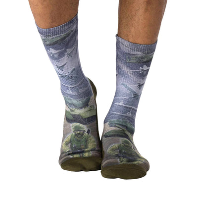 Armed Forces Crew Socks | Men's
