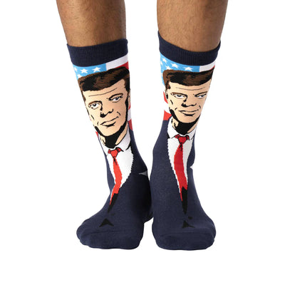 John F. Kennedy Crew Socks | Men's