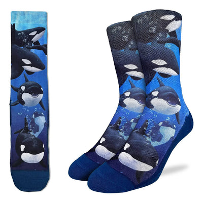 Pod of Orcas Crew Socks | Men's