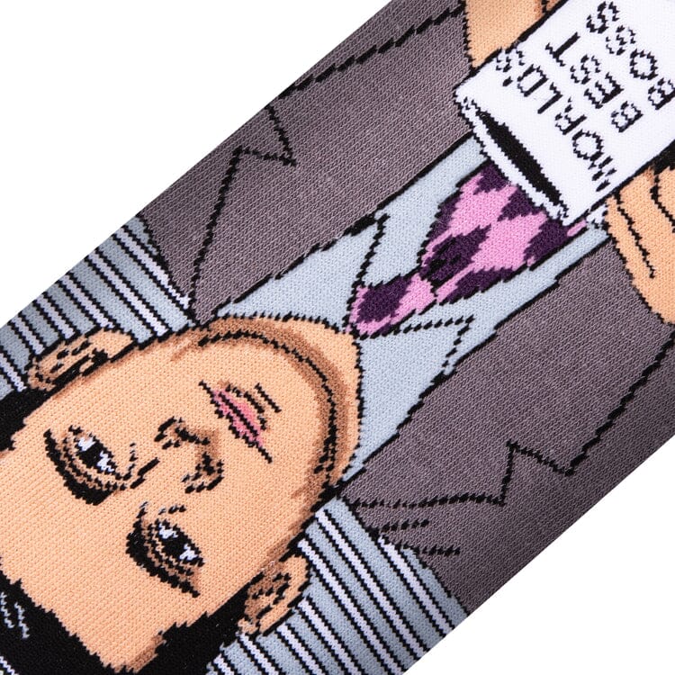 Michael Scott Crew Socks | Men's - Knock Your Socks Off