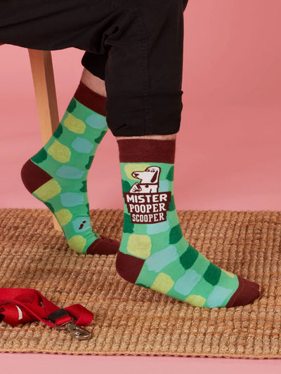 Mister Pooper Scooper Crew Socks | Men's