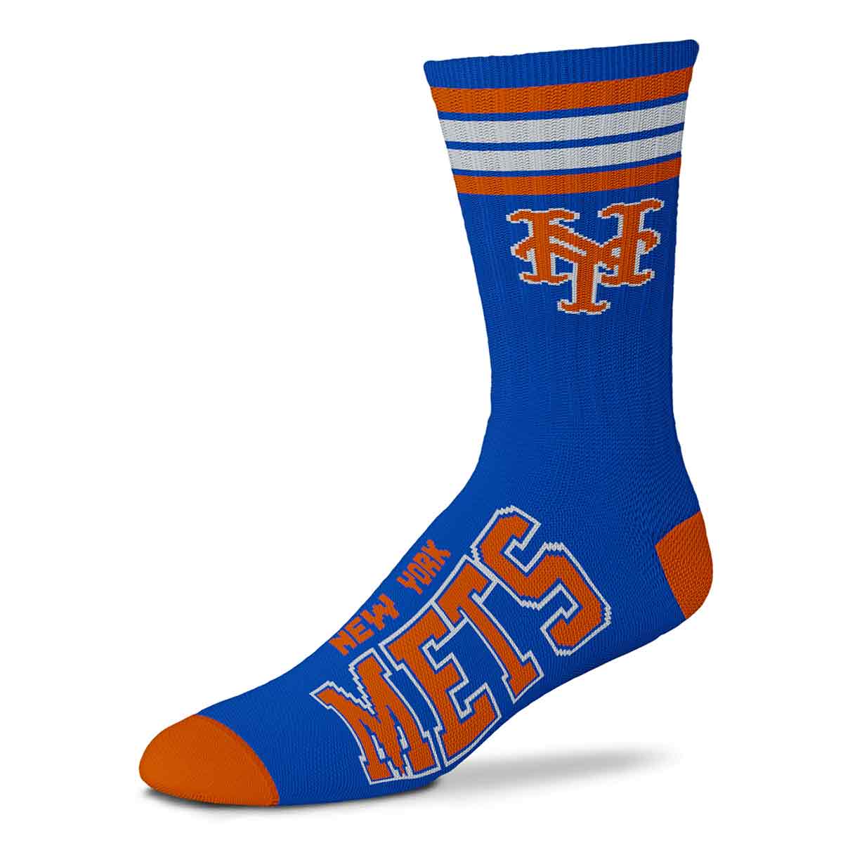MLB: New York Mets Crew Socks | Men's - Knock Your Socks Off