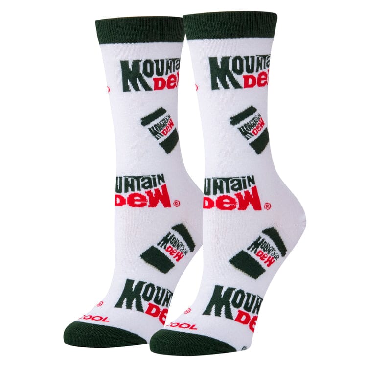 Mountain Dew Can Crew Socks | Women's - Knock Your Socks Off