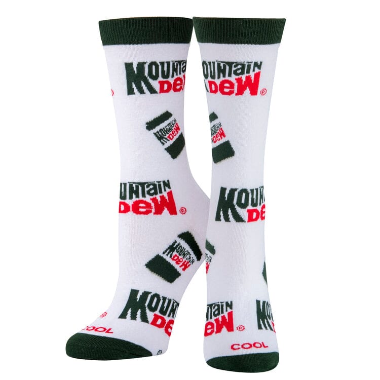 Mountain Dew Can Crew Socks | Women's - Knock Your Socks Off