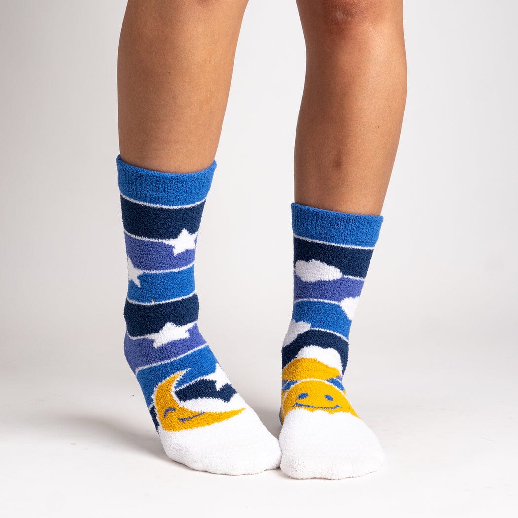 My Sun and Moon Slipper Socks | Women's - Knock Your Socks Off