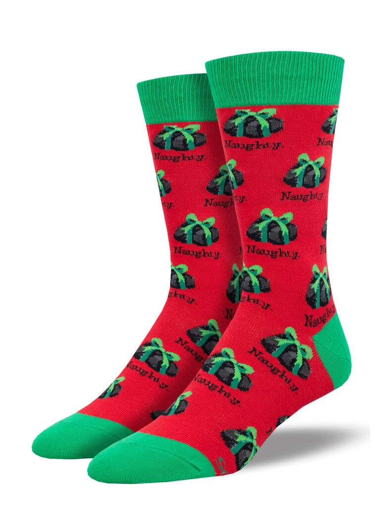 Naughty Crew Socks | Men's - Knock Your Socks Off