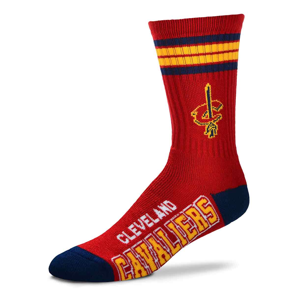 NBA: Cleveland Cavaliers Crew Socks | Men's - Knock Your Socks Off