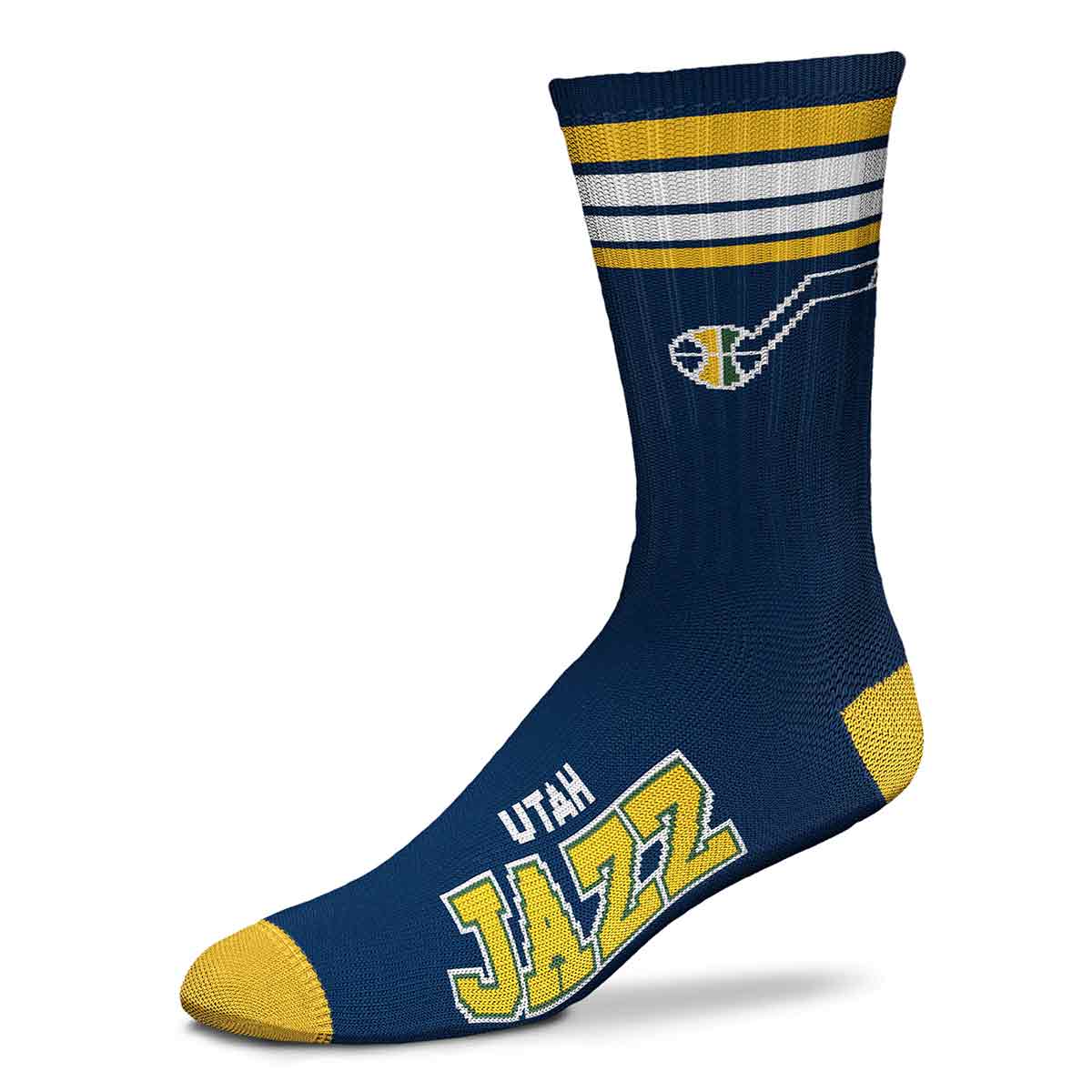 NBA: Utah Jazz Crew Socks | Men's - Knock Your Socks Off