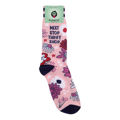 Next Stop Thrift Shop Crew Socks | Unisex - Knock Your Socks Off