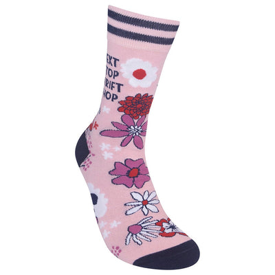 Next Stop Thrift Shop Crew Socks | Unisex - Knock Your Socks Off