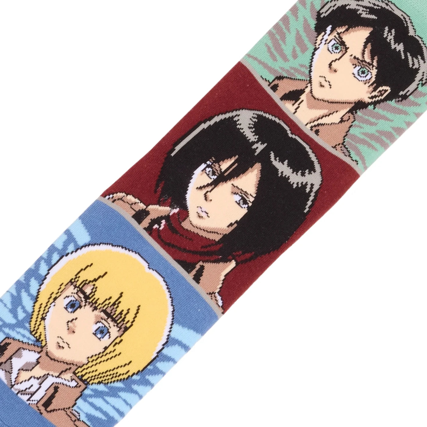 Attack On Titans Scouts Mash Up Crew Socks