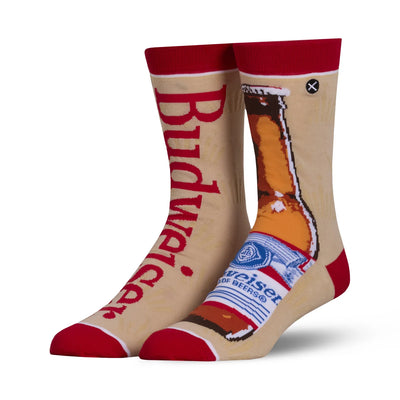 Budweiser Split Crew Socks