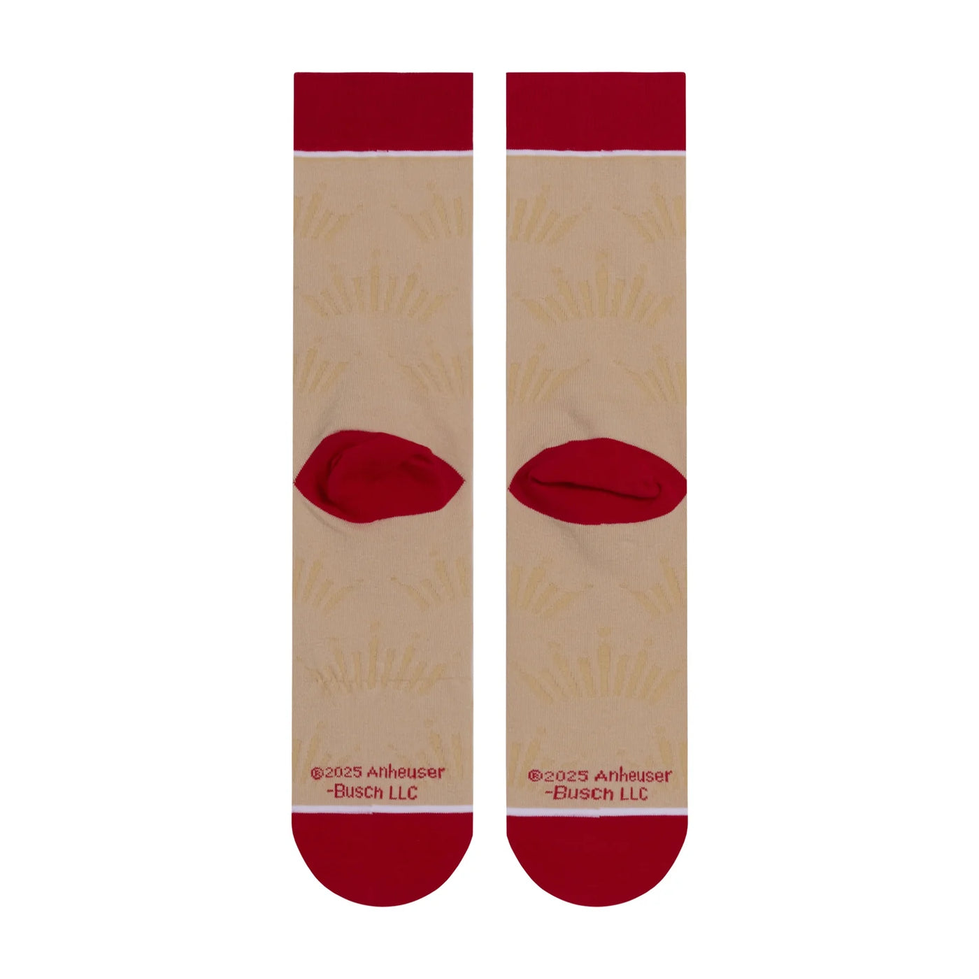 Budweiser Split Crew Socks