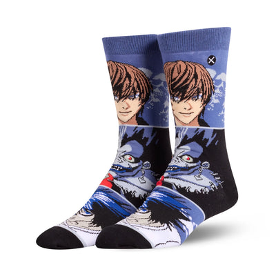 Death Note Mash Up Crew Socks | Men's
