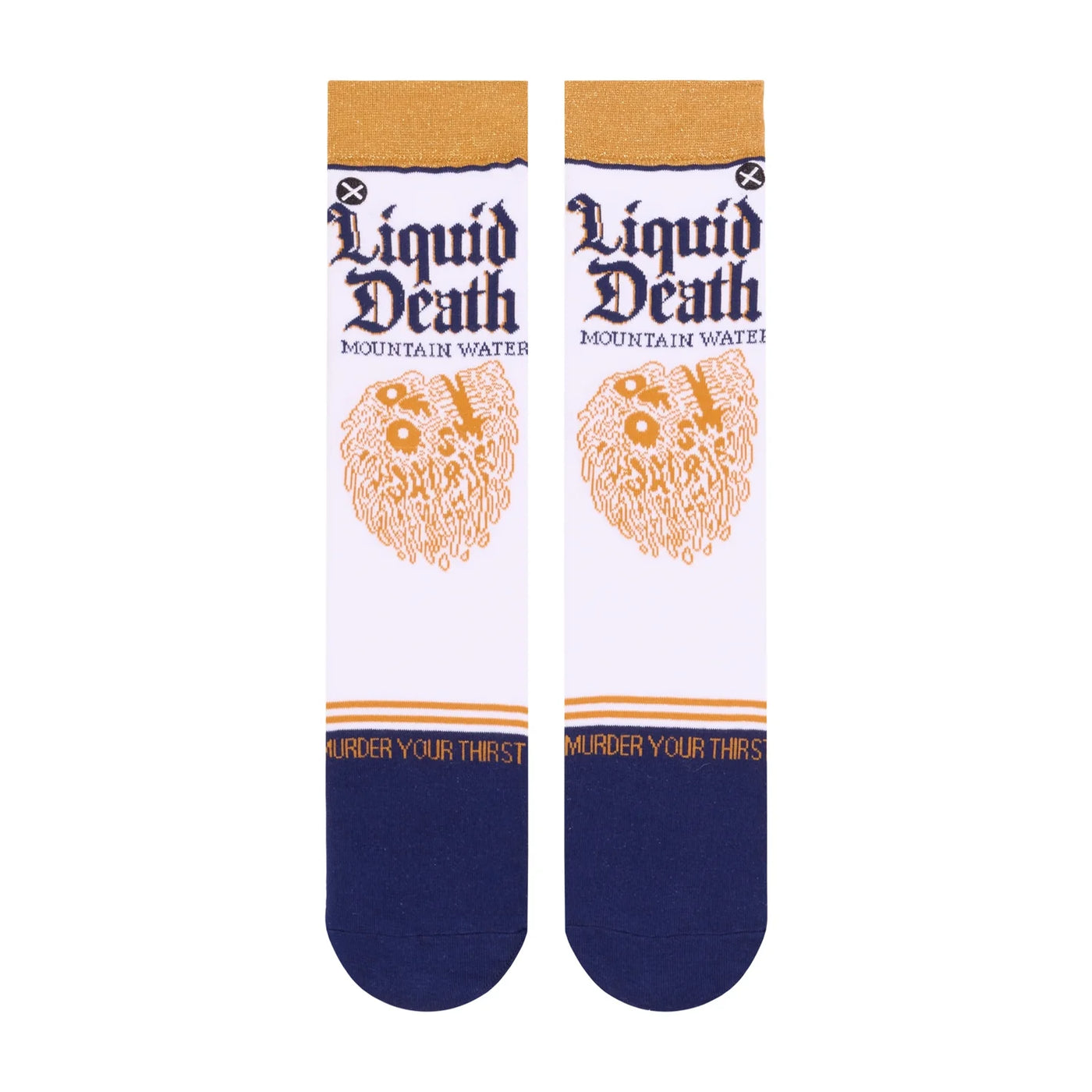Liquid Death Mountain Water Crew Socks
