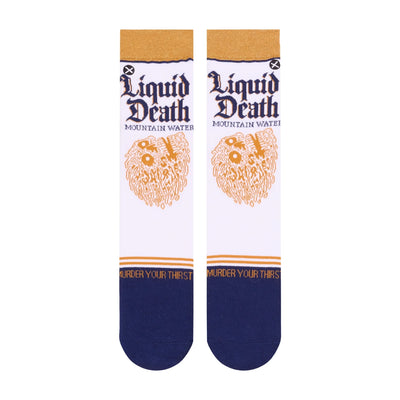 Liquid Death Mountain Water Crew Socks