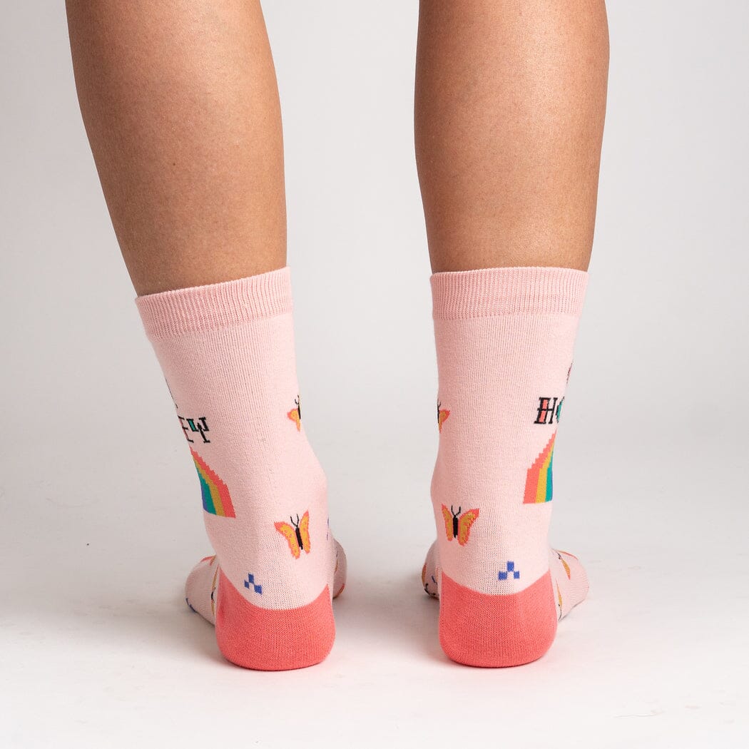 Oh Honey Crew Socks | Women's - Knock Your Socks Off