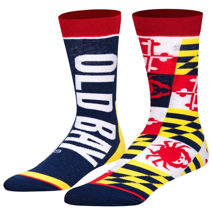 Old Bay Split Crew Socks | Men&