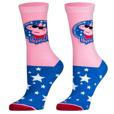 Peppa Pig Attitude Crew Socks | Women's - Knock Your Socks Off