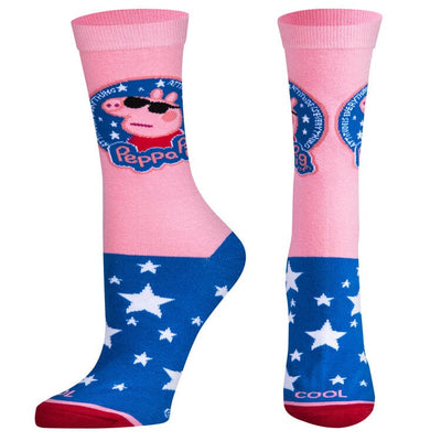 Peppa Pig Attitude Crew Socks | Women's - Knock Your Socks Off