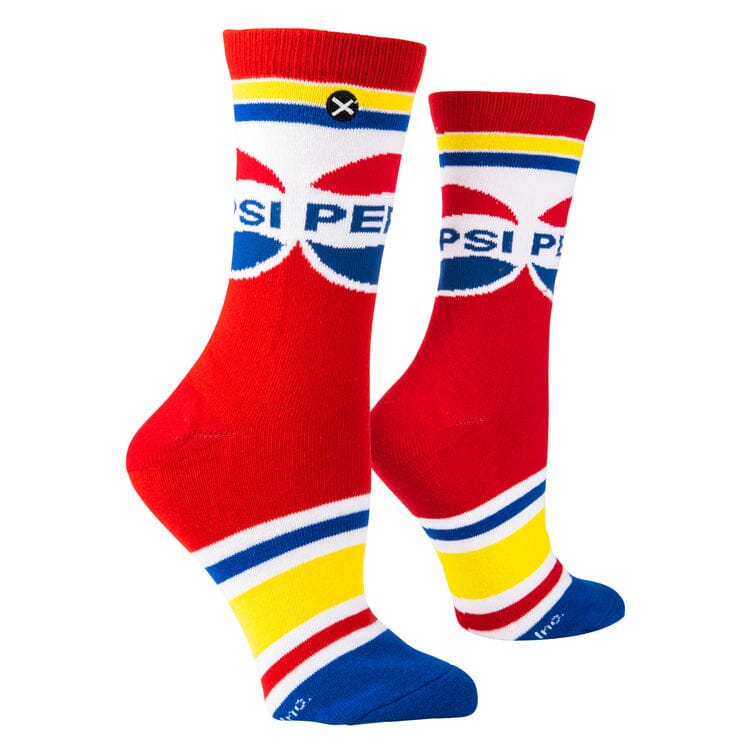 Pepsi Retro Crew Socks | Women's - Knock Your Socks Off