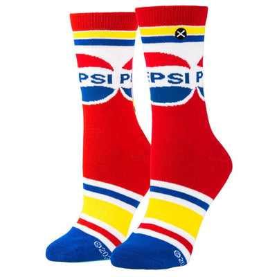 Pepsi Retro Crew Socks | Women's - Knock Your Socks Off