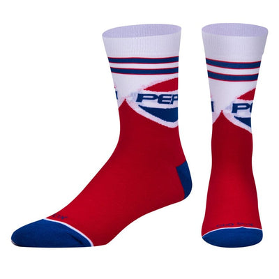 Pepsi Throwback Crew Socks | Men's - Knock Your Socks Off