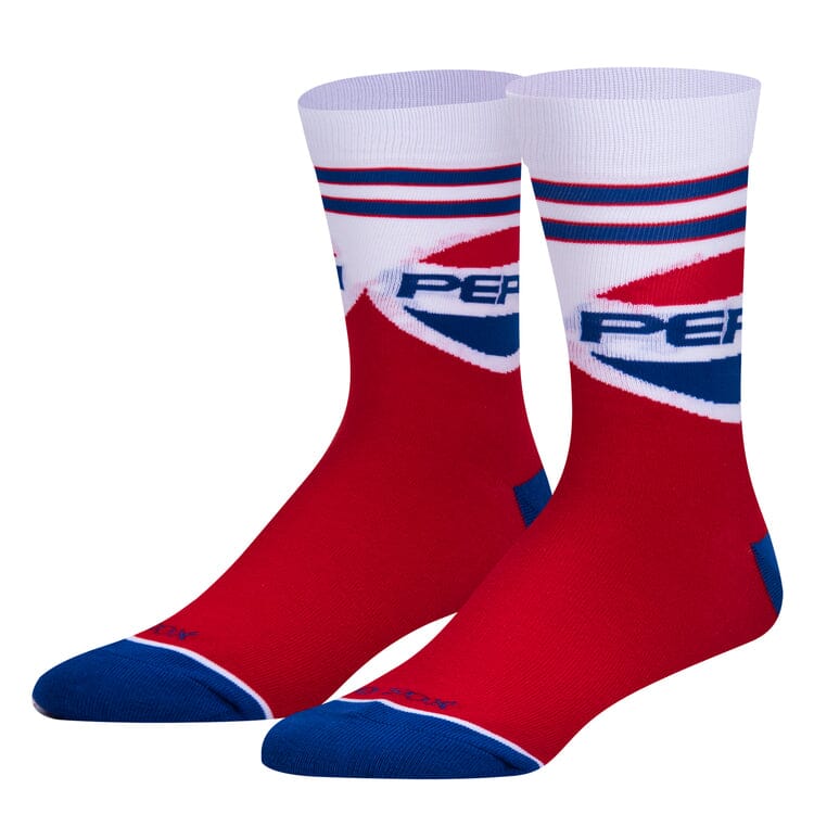 Pepsi Throwback Crew Socks | Men's - Knock Your Socks Off