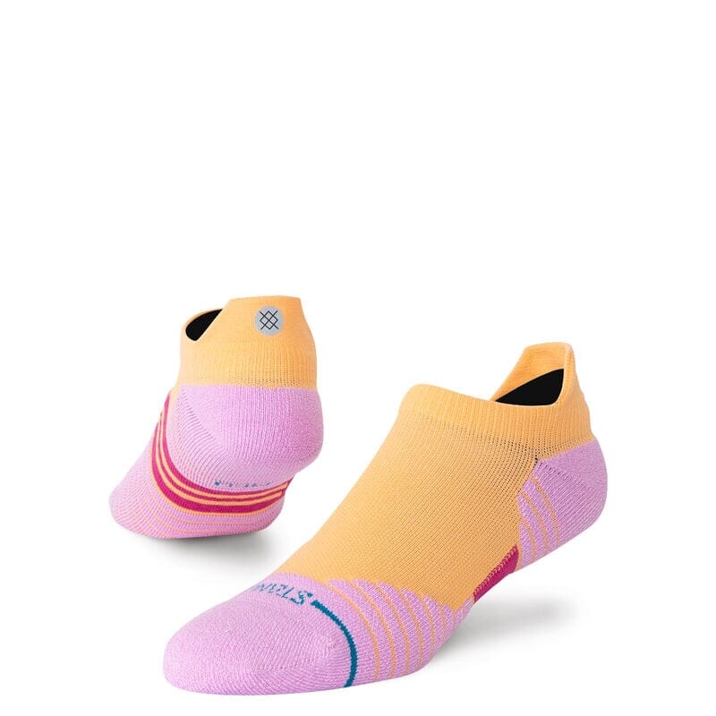 Performance Tab Ankle Socks Peach Medium Cushion | Women's - Knock Your Socks Off