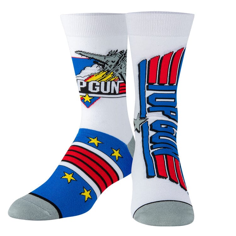 Pilot Top Gun Movie Crew Socks | Men's - Knock Your Socks Off