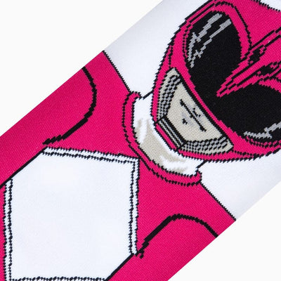 Pink Ranger 360 Crew Socks | Men's - Knock Your Socks Off