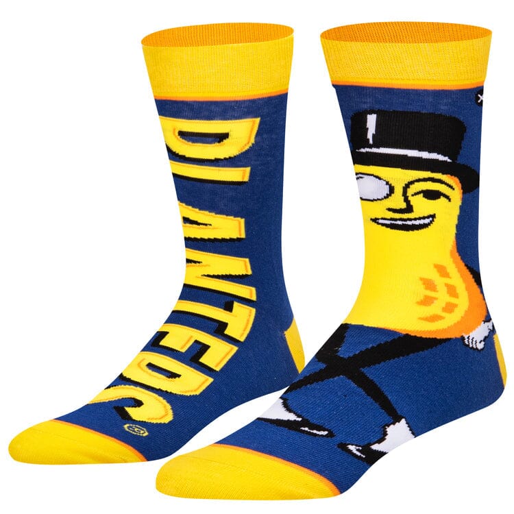 Planters Split Crew Socks | Men's - Knock Your Socks Off