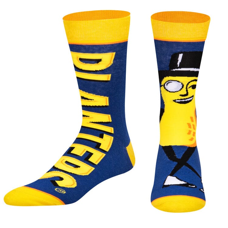 Planters Split Crew Socks | Men's - Knock Your Socks Off