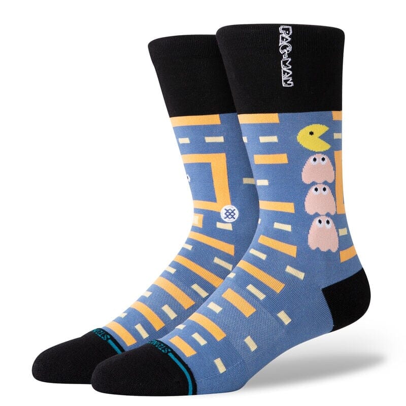 Power Pellet Crew Socks | Men's - Knock Your Socks Off