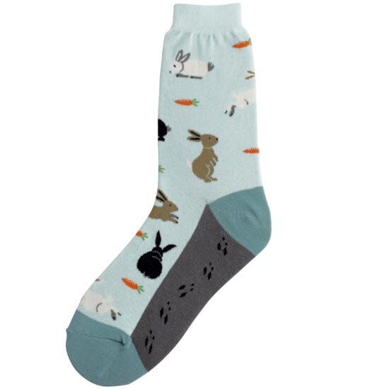 Rabbits Crew Socks | Women's - Knock Your Socks Off