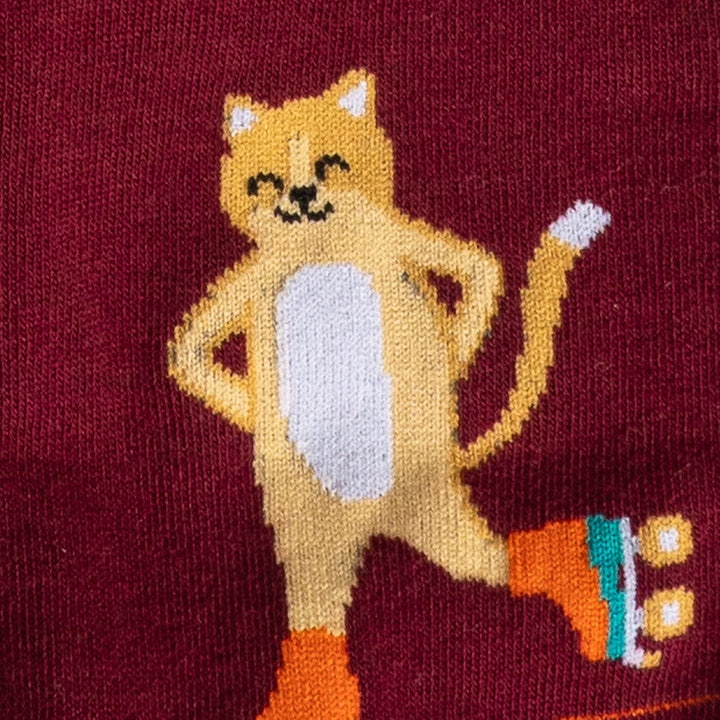 Roller Cats Knee High Socks | Women&