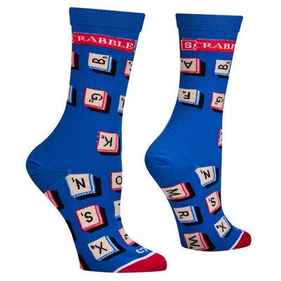 Scrabble Letters Crew Socks | Women's - Knock Your Socks Off