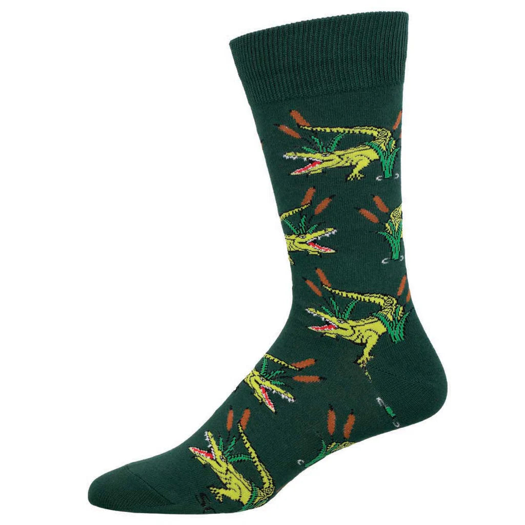 See Ya Later Alligator Crew Socks | Men&