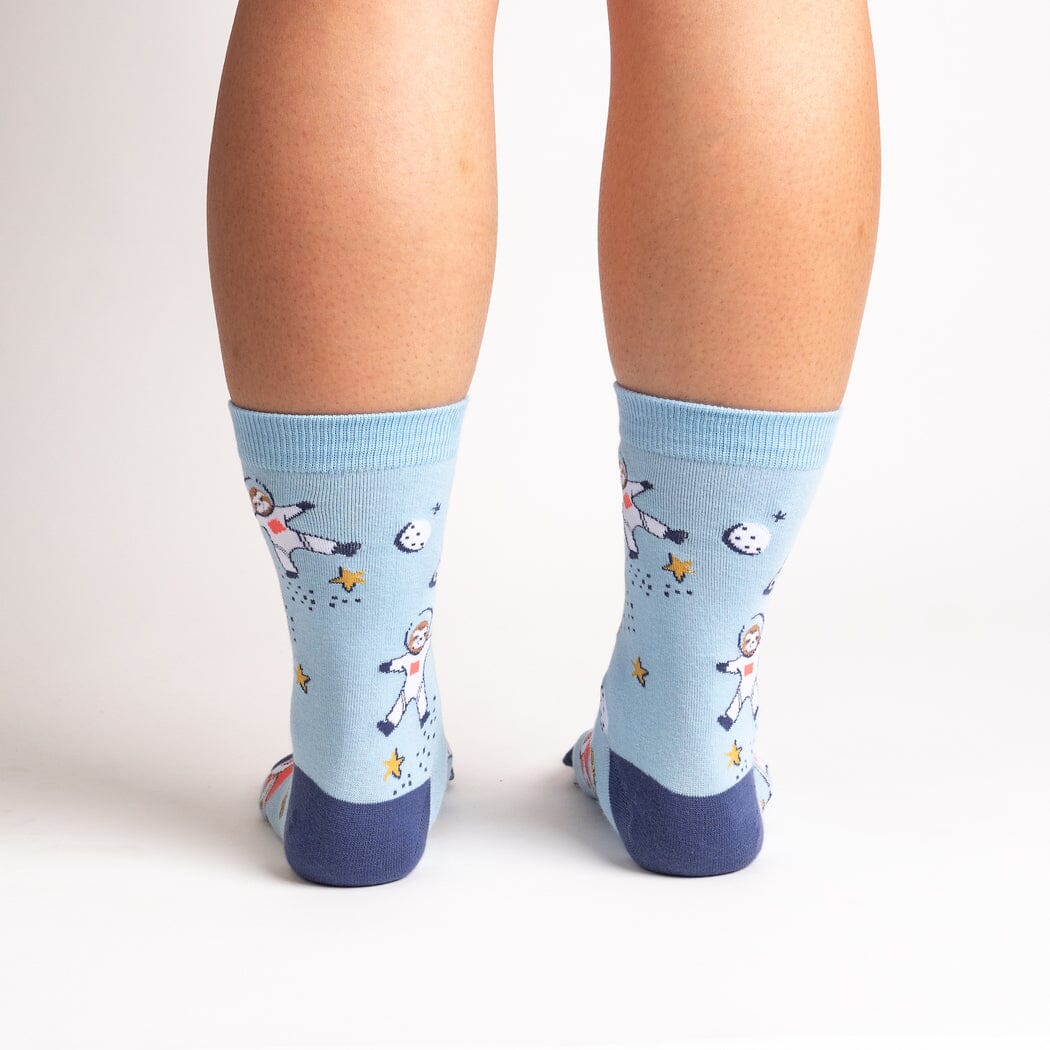 Slow Gravity Crew Socks | Women's - Knock Your Socks Off