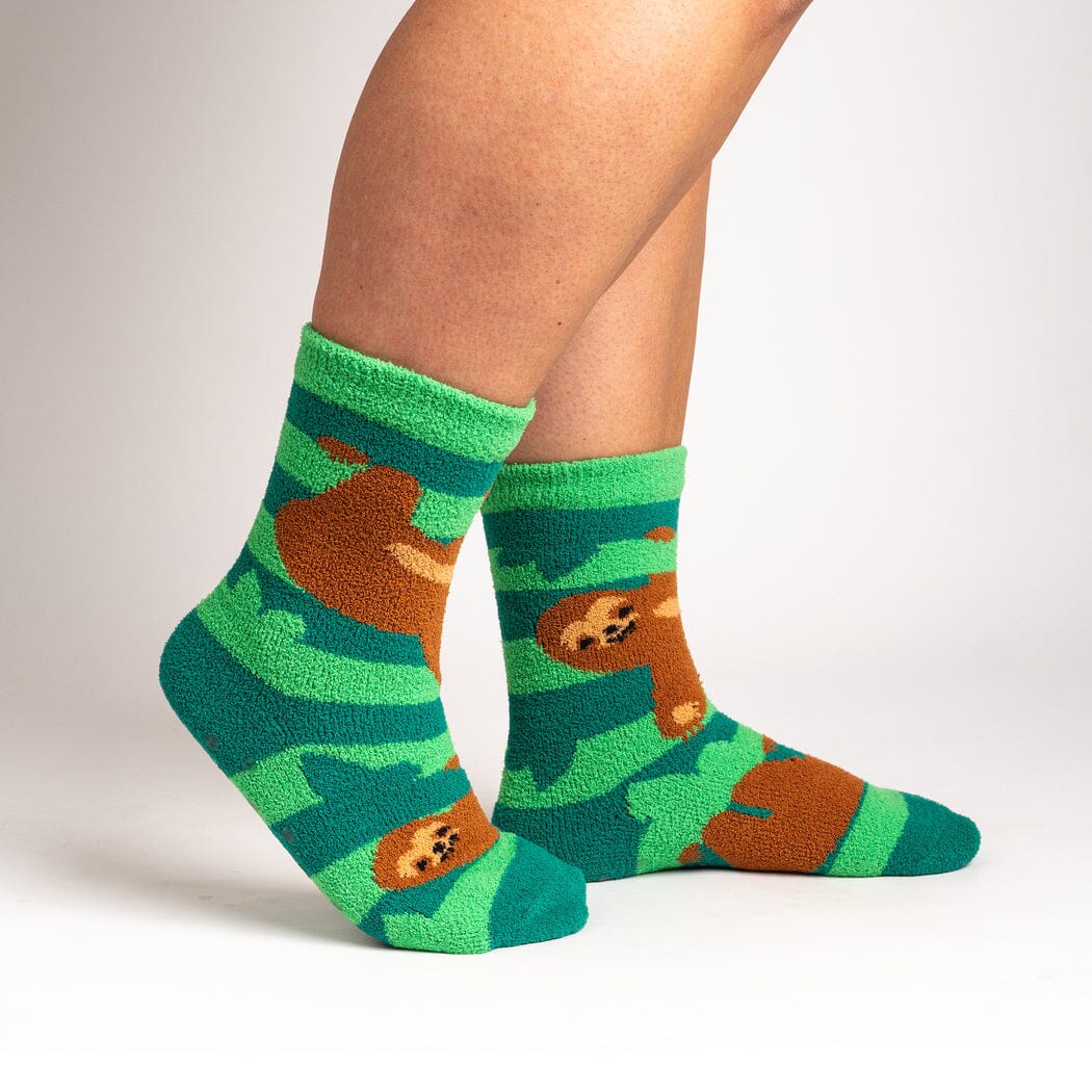 Slow Life Slipper Socks | Women's - Knock Your Socks Off