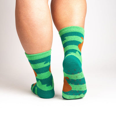 Slow Life Slipper Socks | Women's - Knock Your Socks Off