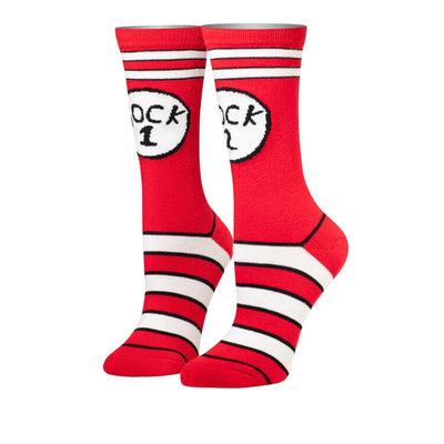 Sock 1 Sock 2 Crew Socks | Women's - Knock Your Socks Off