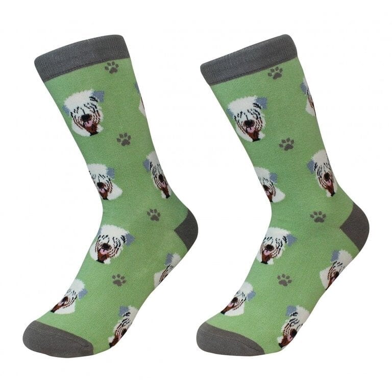 Soft Coated Wheaten Terrier Crew Socks | Unisex - Knock Your Socks Off