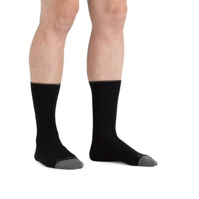 Solid Crew Lightweight Black | Men's - Knock Your Socks Off