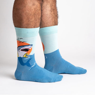 S.O.S. Crew Socks | Men's - Knock Your Socks Off